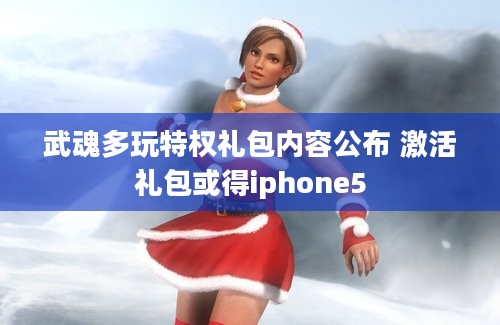 武魂多玩特权礼包内容公布 激活礼包或得iphone5