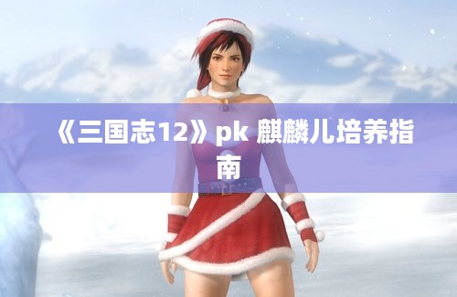 《三国志12》pk 麒麟儿培养指南