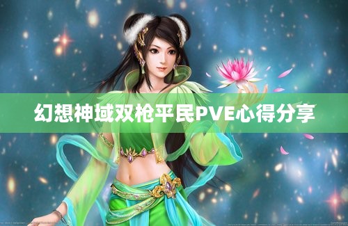 幻想神域双枪平民PVE心得分享