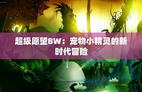 超级愿望BW：宠物小精灵的新时代冒险