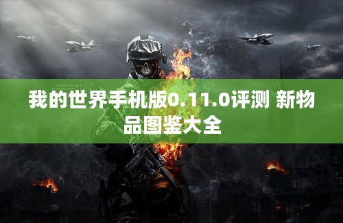 我的世界手机版0.11.0评测 新物品图鉴大全