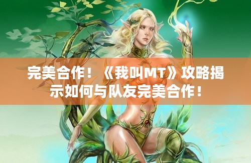 完美合作！《我叫MT》攻略揭示如何与队友完美合作！